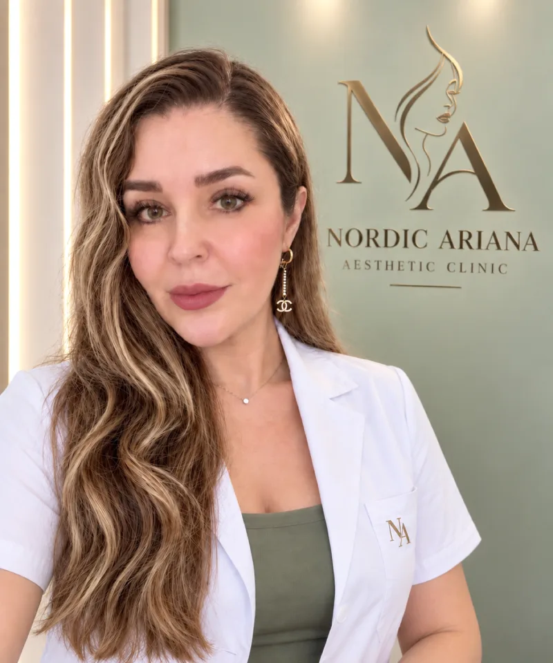 Portræt af Dr. Shirin Gorjestani hos Nordic Ariana